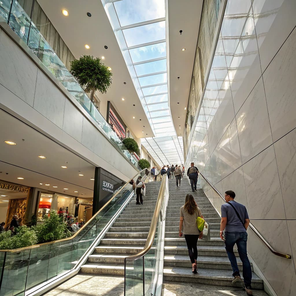 The scene unfolds within an indoor setting, likely a subway or underground passage.